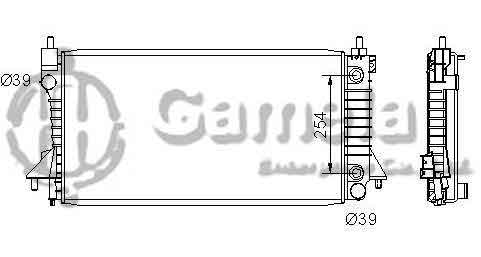 6190604122-T - Radiator-for-FORD-Taurus-Sable-V6-V8-3-0-3-4-96-07-AT-NISSENS-62032A-OEM-1F1H8005AA-F6DH8005BB-DPI-1830