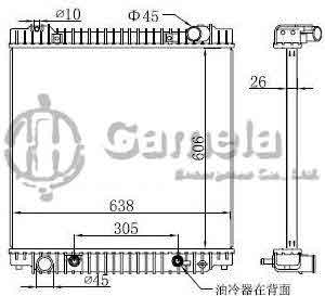 6190604196-T - Radiator-for-FORD-E-350-450-Super-Duty-E-350-Club-Wagon-V8-6-0-04-10-AT-DPI-2976