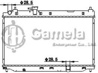 6190804098-T - Radiator-for-HONDA-FIT-1-62003-MT-OEM-19010REJW01