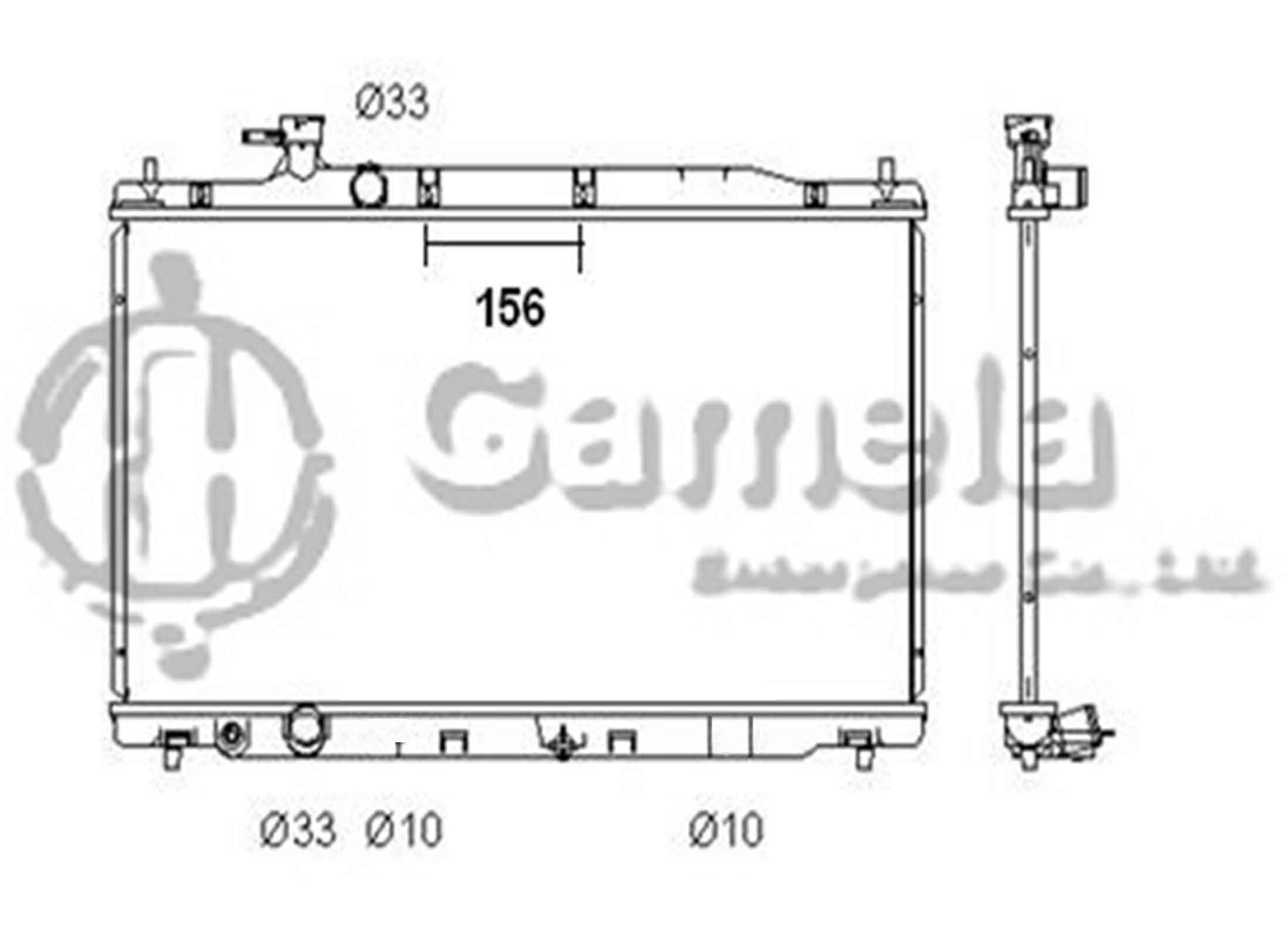 6190804129-T - Radiator-for-HONDA-07-09-CRV-2-0L-MT