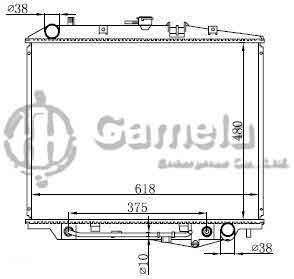 6190812005-T - Radiator-for-HOLDEN-TRIOOPER-3-5L-V6-98-02-AT-DPI-2221