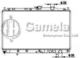 6190825011-T - Radiator-for-HYUNDAI-SANTMO97-MT-OEM-25310M2001-25310M2000