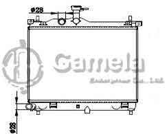 6190825045-T - Radiator-for-HYUNDAI-I1009-MT-OEM-253100X000-253100X300