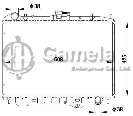 6190919022-T - Radiator-for-ISUZU-RODEO-3-1-MT