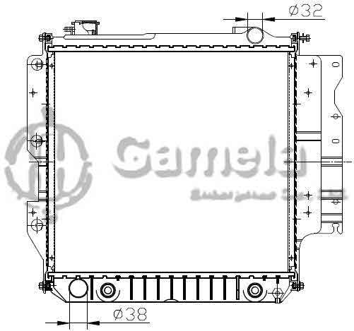 6191016025-T - Radiator-for-JEEP-WRANGLER-TJ-96-07-AT