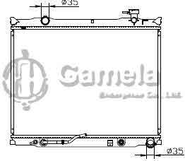 6191109103-T - Radiator-for-KIA-SORENTO-BL-2-5itr-TURBO-DIESEL-07-AT