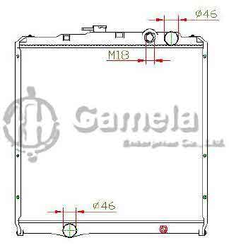 6191302018-T - Radiator-for-MITSUBISHI-FUSO-Fighter-92-99-MT-OEM-ME293975