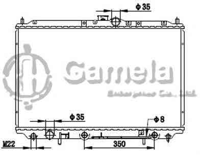 6191302140-T - Radiator-for-MITSUBISHI-CARISMA-1-6-4G63-AT