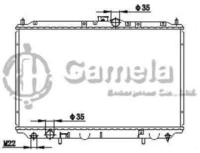 6191302141-T - Radiator-for-MITSUBISHI-CARISMA-1-6-4G63-MT