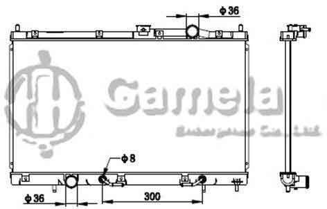 6191302156-T - Radiator-for-MITSUBISHI-LANCER-WAJA-N-D05-AT