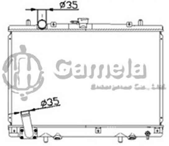 6191302177-T - Radiator-for-MITSUBISHI-L200-PICKUP-V6-MT