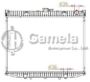 6191419005-T - Radiator-for-NISSAN-TERANO-2-4-G-MT-OEM-21410OF521