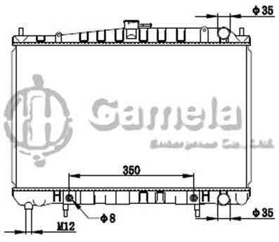 6191419182-T - Radiator-for-NISSAN-STAGEA-WGNC34-98-00-AT-OEM-214600V500-214600V517