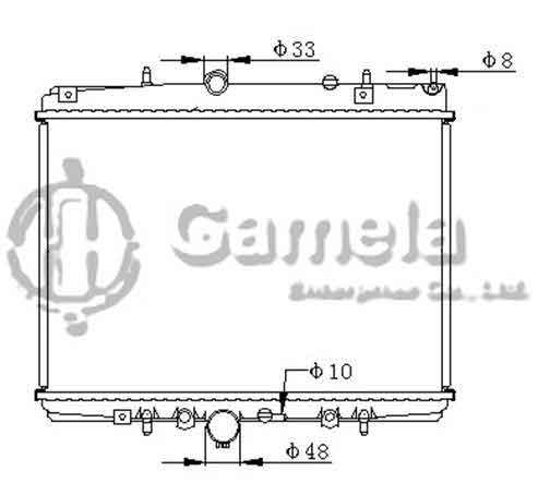 6191607011-T - Radiator-for-PEUGEOT-406-60716V-Hdi-2-0i-95-MT-NISSENS-63705A-OEM-133063-1330A0-1331FT