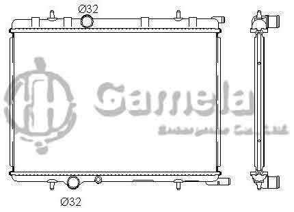 6191607012-T - Radiator-for-PEUGEOT-307-PARTNE-16V-D-Hdi-1-9-2-0-96-MT-NISSENS-63719-OEM-133307-133082