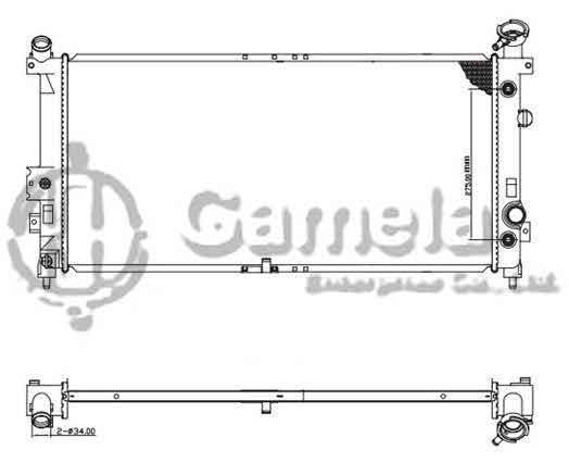 6191620050-T - Radiator-for-PONTIAC-AZTEK-MONTANA-V6-3-4-3-5-01-06-AT-OEM-10310317-DPI-2562