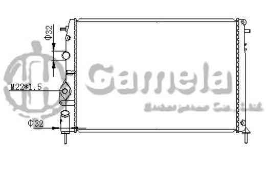 6191814001-T - Radiator-for-RENAULT-MEGANE-MEGANE-SCENIC-16V-Tdi-1-4-1-6-1-9-2-0i-95-03-MT-NISSENS-63896A-OEM-7700425842-8200189286-7711135327