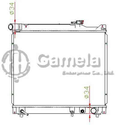 6191926034-T - Radiator-for-SUZUKI-GRAND-VITARA-2-0oTD-97-AT