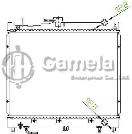 6191926036-T - Radiator-for-SUZUKI-JIMNY-16V-1-3-98-AT