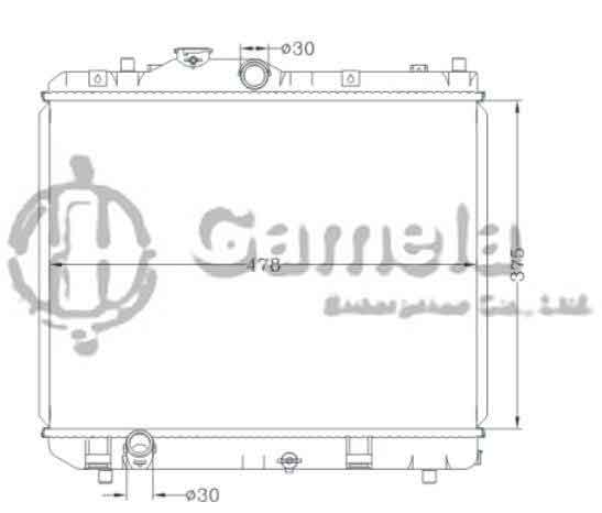 6191926054-T - Radiator-for-SUZUKI-MARUTI-RITZ-MT