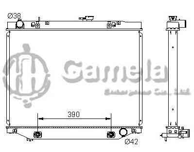 6192025028-T - Radiator-for-TOYOTA-COROLLA-L4-1-6-75-79-AT