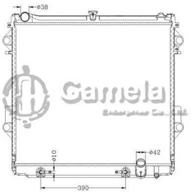 6192025149-T - Radiator-for-TOYOTA-LAND-CRUISER-UZJ200-08-AT-DPI-2549