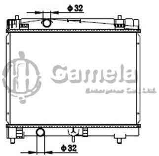 6192025205-T - Radiator-for-TOYOTA-YARIS-1-0-1-3-16V-05-MT-NISSENS-64671A-OEM-1640023170-164000Q040