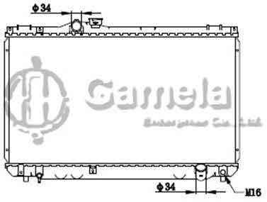 6192025209-T - Radiator-for-TOYOTA-CRESSIDA-GX100-96-98-MT