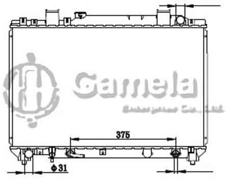 6192025239-T - Radiator-for-TOYOTA-TOWNACE-NOAH-SR40G-SR50-96-98-AT-OEM-164007A390-164007A660