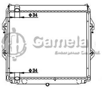 6192025246-T - Radiator-for-TOYOTA-HILUX-PETROL-LH-MT