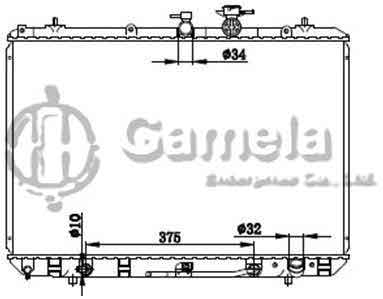 6192025351-T - Radiator-for-TOYOTA-HIGHLANDER-3-5-AT-DPI-13024