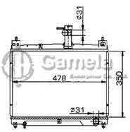 6192025366-T - Radiator-for-TOYOTA-VIOS-MT-OEM-16400OM030