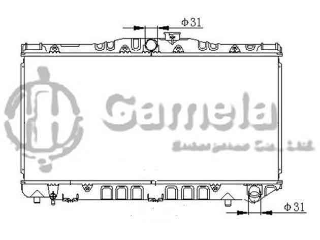 6192025419-T - Radiator-for-TOYOTA-CAMRY-L4-2-0-83-86-MT-DPI-932MT