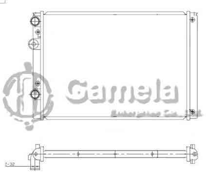 6192223034-T - Radiator-for-VOLKSWAGEN-POLO-LUPO-Fsi-D1-4-1-9-94-01-MT-NISSENS-652321-OEM-6N0121253L