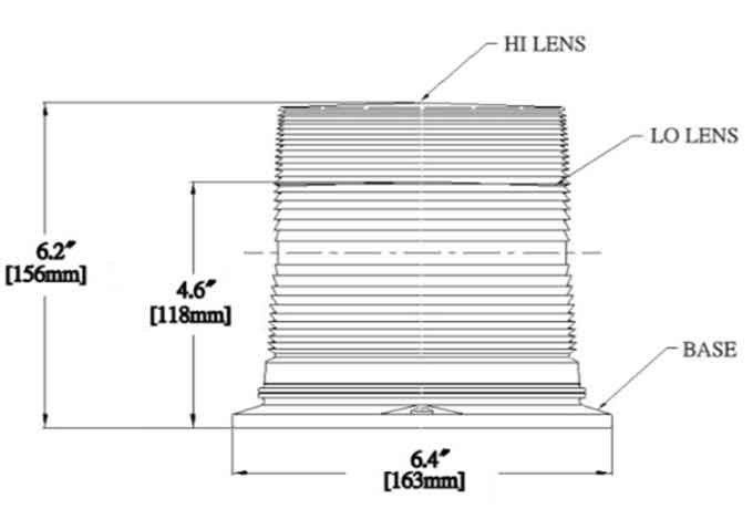 SLF319L - Strobe-Light-Warning-Light-Voltage-DC-12V-48-V