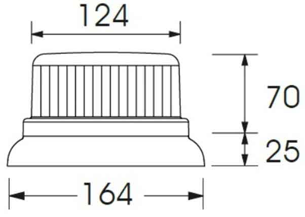 SLL121 - Multi-Voltage-LED-Strobe-Lights-Voltage-12-36VDC