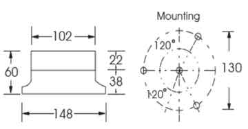 SL116 - Multi Voltage Strobe Lights Voltage: 12-120V DC