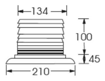 SL120 - Multi Voltage Strobe Lights 
 Voltage: 12-48V DC