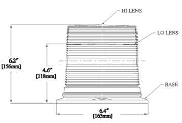 SLF319L - Strobe Light / Warning Light   *Voltage: DC 12V〜48 V