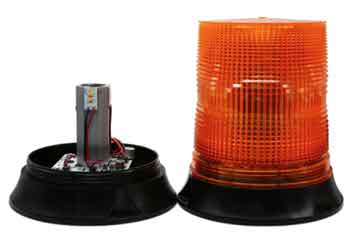 SLFL314HW1 - LED Beacon / LED Warning Light Voltage: DC 12V〜24 V
Packing: High Lens: 6 pcs/ctn 
Polycarbonate Base